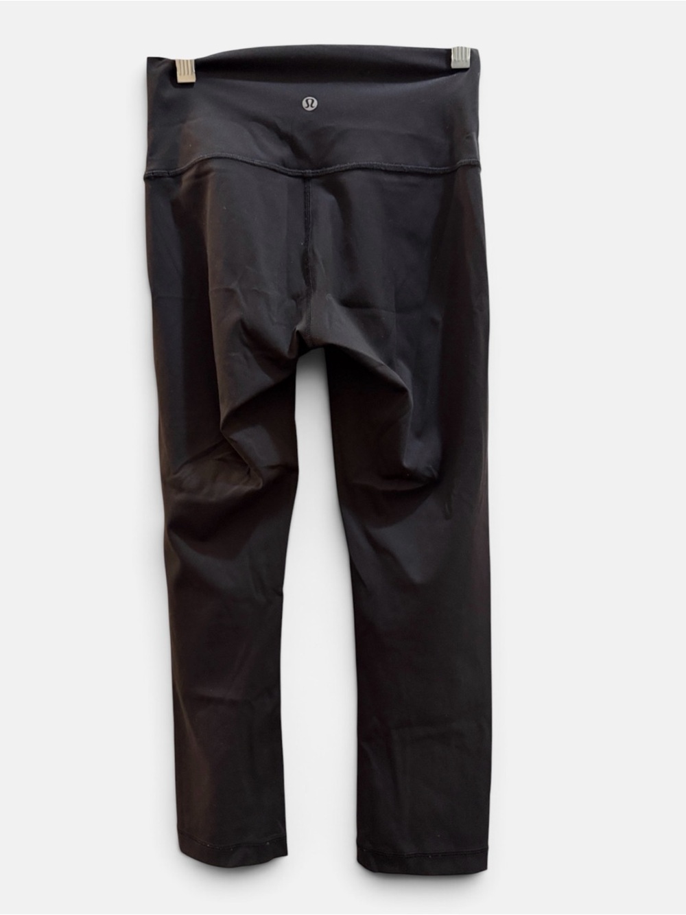 LULULEMON Cropped Capris Leggings Black Sz S - Picture 3 of 4